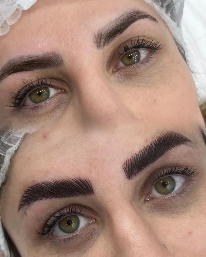 اصلاح تاتو ابرو و اجرای میکروبلیدینگ طبیعی در ستارخان